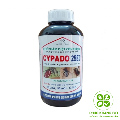 Thuốc diệt muỗi Cypado 25EC diệt muỗi nhanh tận gốc tồn lưu lâu