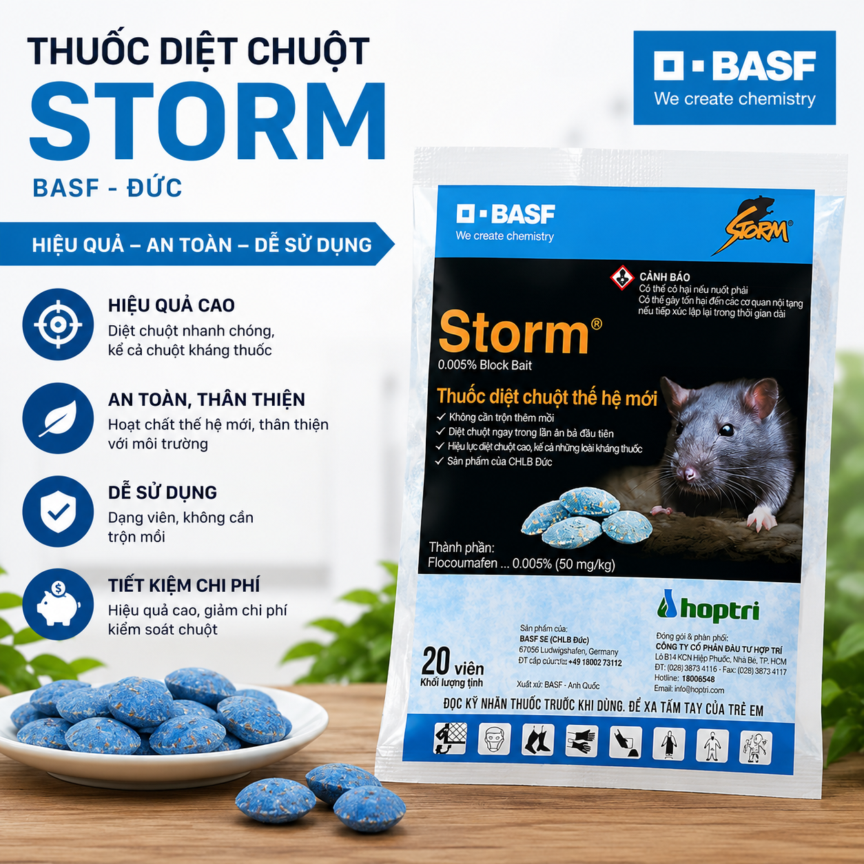 Thuốc diệt chuột Storm